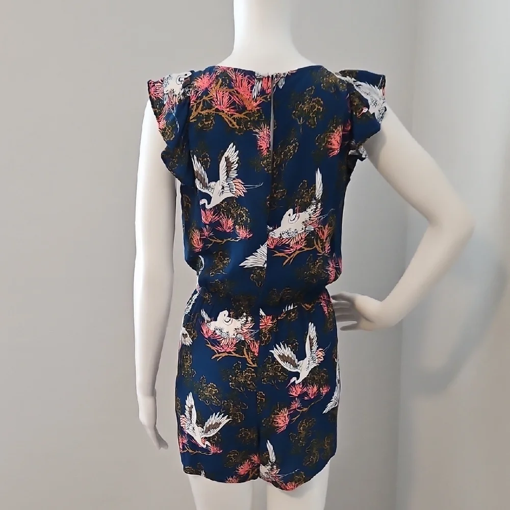 Floral Ruffle Romper - Picture 3 of 3